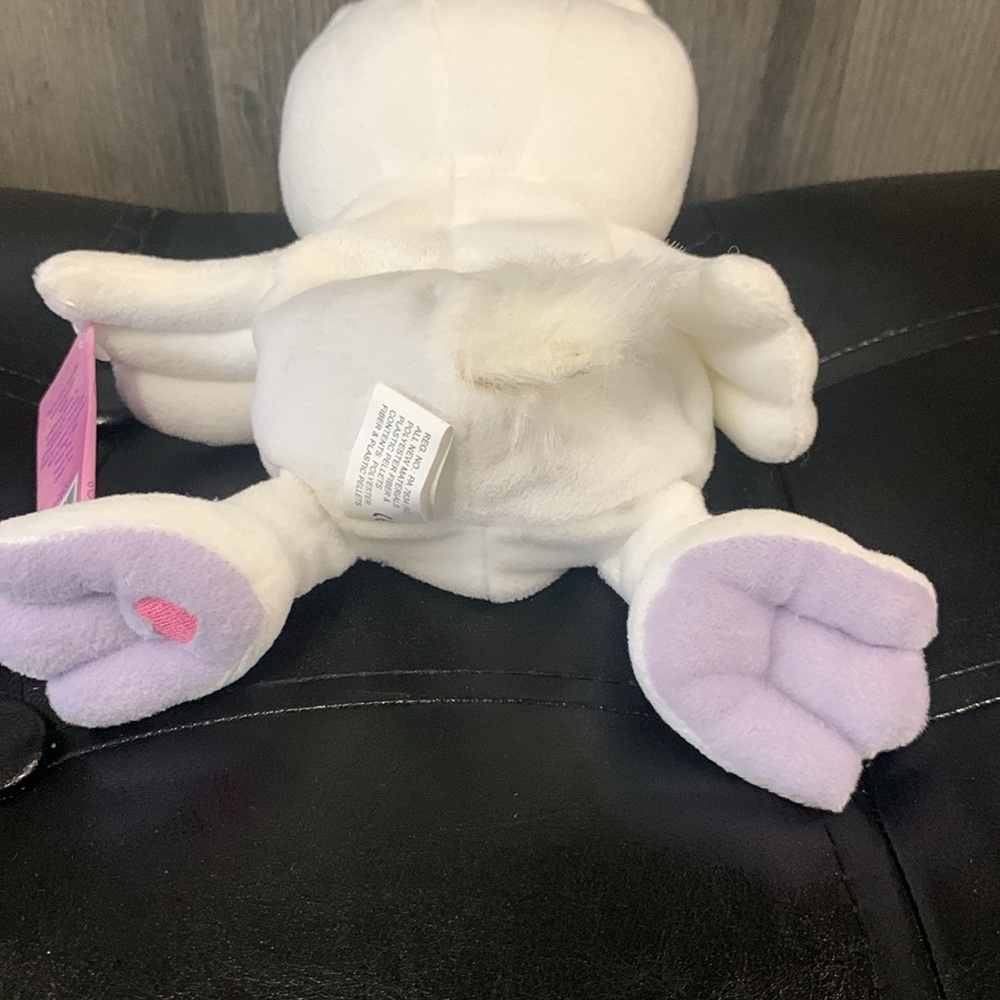 Retired Precious Moments Tender Tails White Owl Beanie With Tag Limited Edition - Picture 12 of 12